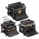 3 German Typewriters