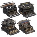 4 American Typewriters
