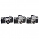 Angenieux Alitar and 3 Early Alpa Cameras