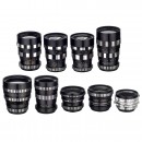 9 Enna Lenses in Zebra-Style for M42