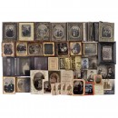 Large Collection of Ferrotypes/Ambrotypes