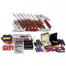 Collection of Swiss Knives from Victorinox, Wenger and other Man