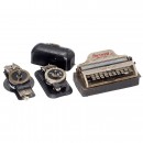2 Virotyp and 1 Bennett Typewriters