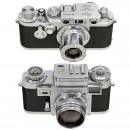 Leica IIIf and Contax IIIa, 1950 onwards