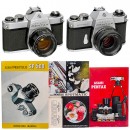 2 Asahi Pentax Spotmatic, c. 1971