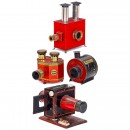 4 Megascopes and Mirrorscopes, c. 1900