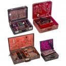 4 Electrical Treatment Devices in Cases, c. 1930