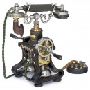 L.M. Ericsson Model AC200 Skeleton Telephone, 1892