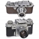 Leica IIIa and Contax IIIa