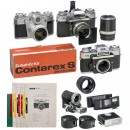 3 x Contarex and a Prototype of the Planar 1.4/50 mm