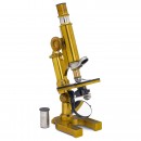 Brass Microscope by Leitz, c. 1901