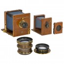 2 Field Cameras with Goerz Lenses, 1890 onwards