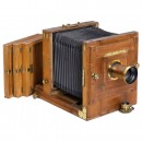 Early German Field Camera with 2 Voigtl?nder Lenses, c. 1880