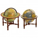 2 Terrestrial Globes