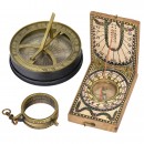 3 Portable Sundials
