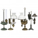 4 Petroleum Lamps