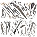 Large Collection of Antique Scissors, c. 1850–1950