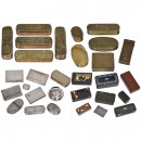 Collection of Antique Snuff Boxes