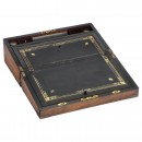English Writing Desk with a Viennese Musical Movement, c. 1860