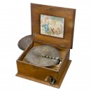 Rare Sirion 14 1/5 in. Disc Musical Box, c. 1895