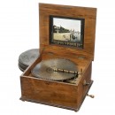 Polyphon Disc Musical Box with 12 Bells, c. 1900