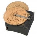 Early Polyphon with Cardboard Discs, c. 1890