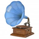 Horn Gramophone with a Rare Soundbox, c. 1910