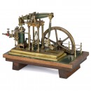 Working Model of a Walking Beam Steam Engine, c. 1980