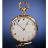 18-Carat Gold Musical Sur-Plateau Pocket Watch, c. 1815