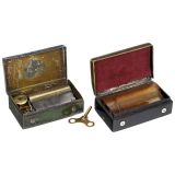 2 Tabatière Musical Boxes