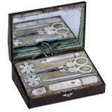 Fine Musical Sewing Necessaire by F. Nicole, c. 1840