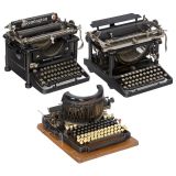 3 Mechanical Typewriters