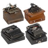 4 Mechanical Typewriters