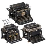 3 German Typewriters