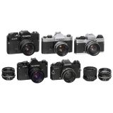 5 Rolleiflex 35mm SLR Cameras, 1970 onwards