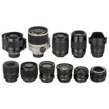 10 Prime Lenses from 17 to 500 mm for Nikon MF