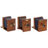 3 Student Cameras, c. 1900