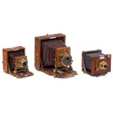 3 Lancaster Instantograph Field Cameras