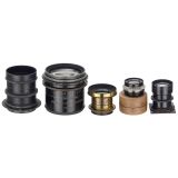 5 Large-Format Lenses for the Formats 13 x 18 to 18 x 24 cm