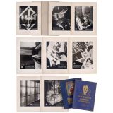 UFA Universum Film AF Folder with 8 Photographs, 1931