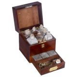 Small English Traveling Medicine Chest, c. 1860