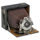 Folding Camera with Unusual Gear-Driven Focusing Mechanism, c. 1