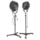 2 Fresnel Film Spotlights, c. 1960