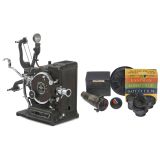 Kodascope B Color Film Projector, c. 1928, and Accessories