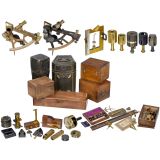 Various Measuring and Surveying Instruments, 19th Century