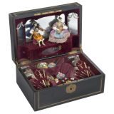 Travel Toiletries Case with 2 Musical Dolls