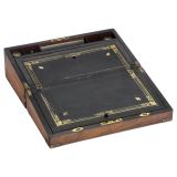 English Writing Desk with a Viennese Musical Movement, c. 1860
