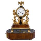 Musical Clock with Cylinder Movement, c. 1830