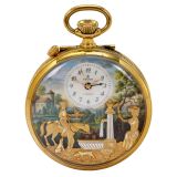 Hunter Watch with Musical Automaton by Reuge
