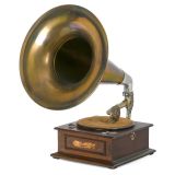 English Horn Gramophone, c. 1912